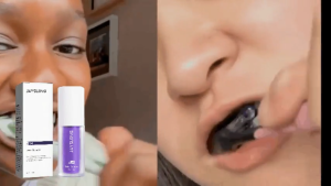 【BUY 1 TAKE 1】Jaysuing V34 Colour Corrector Toothpaste Teeth Whitening Stain Removal Toothpaste Improves Brightness Teeth Violet Toothpaste 30ml