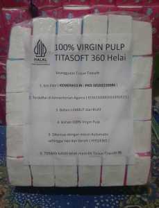 { 10 PACK } Tissu Tissue Tisu TitaSoft 360 Helai 2 Ply