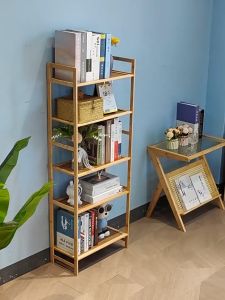 RRH kitchen Rack Floor-standing 4/5 -layer oven microwave oven rack Bamboo multi-functional storage rack