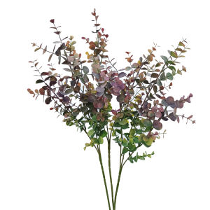 26inch Long Branch Eucalyptus Tree Artificial Plants Money Leaf Home Wedding Decoration Arrangement Photography Props