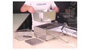 10L Electric Deep Fryer Stainless Steel Frying Machine Auto Fryers for cook beginner COD