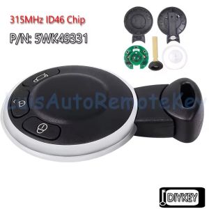 New Keyless Go Remote Key Fob 315MHz 433MHz 868MHz for Mini Cooper R56 R57 Clubman Countryman R60 Coupe R58 Paceman R61 5WK49331