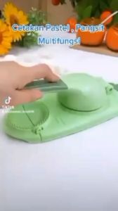 Alat Cetakan Pastel & Pangsit Multifungsi: Cetakan Pangsit Simple 2 in 1