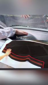 For Kia Sorento 3 2015 2016 2017 2018 2019 2020 Sorento UM Prime Car Dashboard Sun Shade Cover Anti-UV Carpet Non-Slip Mat