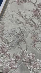 Wallpaper Dinding Motif Modern 3DArt Floral Tumbuhan Daun Minimalis Terbaik