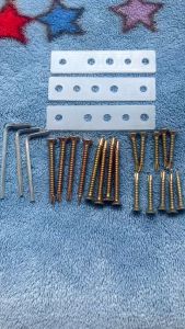 Miếng đệm nhựa bản lề 3D GQ cửa nhựa lõi thép. Lục giác loại nhỏ vít 3d vít tự khoan