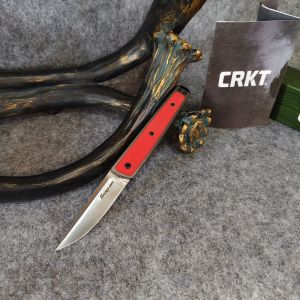 มีดพับอเนกประสงค์ CRKT SEK7190RS วัสดุใบมีด: 8Cr13Mov วัสดุด้ามจับ: เหล็ก 420 ฝัง G10