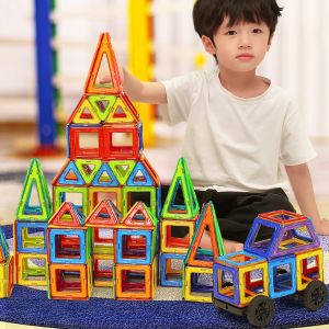 FUNToy Mainan Magnetic Block: Mainan DIY Edukasi Untuk Anak