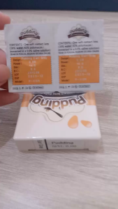 SOFTLENS PUDDING EARL GREY 14.00 MM ( NORMAL S/D -10.00 )