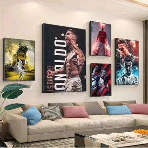 Cristiano Ronaldo Canvas Painting Home Living Room Bedroom Entrance Bar Restaurant Cafe Art Painting Decoration