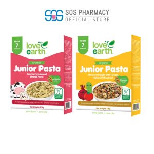 Love Earth Organic Junior Pasta (Country Farm Animal Pasta/Macaroni Delight)