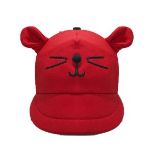 Topi bayi laki laki bordir nama untuk usia 1 sampai 2th karakter kucing lucu