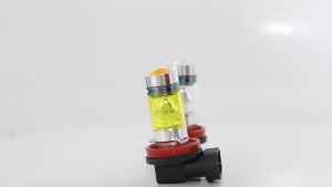 2Pcs H11 LED Car Fog Light Bulbs High Brightness Headlight DRL Day Driving Running Lamp 12V Plug and Play for Auto Yellow White