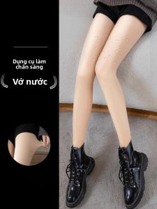 Quần tất nữ MiiOW mỏng màu da bằng vải hỗn hợp