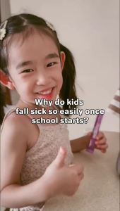 Holistic Way Bio-Elixir Kids Probiotic 10 Billion – Stronger Immunity Better Digestion Gut & Colon Health | Healthy Growth with Probiotics + Prebiotics — Vegetarian | Grape Flavour (15 Powder Sachets x 2g per box)