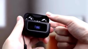 Mcdodo HP-329 TWS Wireless Earbuds Lanyard Portable Headphone LCD Digital Display Mcdodo Bluetooth Earbuds Mcdodo HP-3290 Earphone