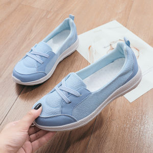 Beijing Fabric Shoes Breathable Thin Slip-On Soft Bottom Walking Shoes for Pregnant Women Low Cut Casual Canvas Sneakers