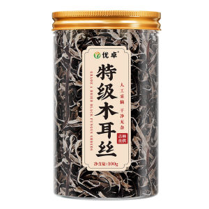 Changbai Mountain Pre-cut Premium White Backed Wood Ear Mushroom Threads