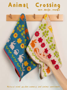 Pure Cotton Face Towel Absorbent Bath Towel for Men And Women Cartoon Design Home Use Soft Face Towel Couples Can Use It