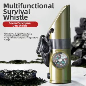 Survival Whistle With Multi-Function