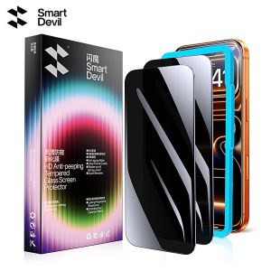 SmartDevil Privacy Screen Protector For iPhone 17 Pro max iPhone 16 Pro max iPhone 15 Pro max 14 Pro max 13 Pro max 12 Pro max 11 Pro max air 15 plus 14 plus XsMax SE iPhone 7 plus 8plus 13 mini 17e 16e Tempered Glass Film Anti-peeping Anti-fingerprint