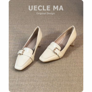 MASHUJIA | Vintage Comfort Loafer  Easy Slip-on Womens Work Shoes