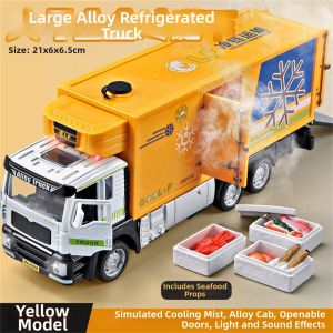 Realistic Childs Refrigerated Truck Model