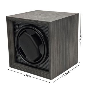 Watch Winder Active Silent USB Table with Blue Atmosphere Light Global Universal Convenient Use Watch Box Case