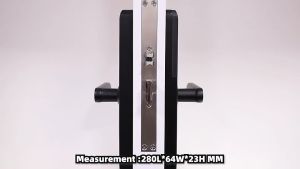 Kunci Pintu Digital Smart Fingerprint I Smart Doorlock I Gagang Oval