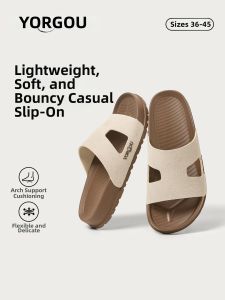 YUANGANG | Anti-slip Anti-odor Leather Slipper