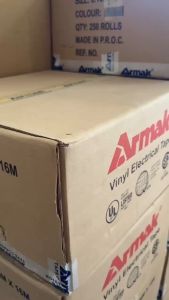 Armak Vinyl Electrical Tape 4/8/16M Insulating Tape Waterproof Adhesive Tapes Per Piece