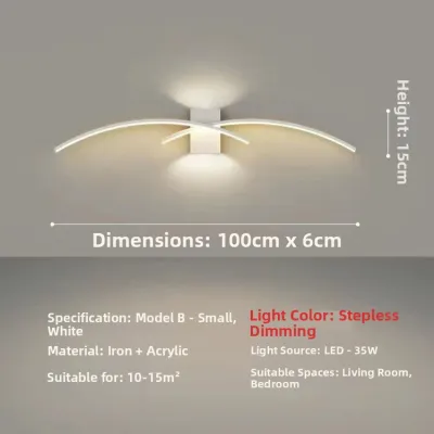 SOMOCHI | Modern Minimalist Wall Light for Bedrooms Hallways