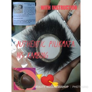 AUTHENTIC PILIKMATA NG KAMBING GOAT EYELASH MATIBAY MAKAPAL RAMBUTAN SILICONE RING