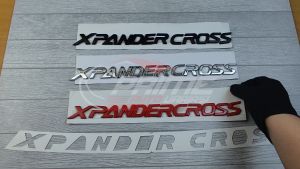 Emblem Kap Mitsubishi XpanderCross & Aksesoris Mobil Berkualitas