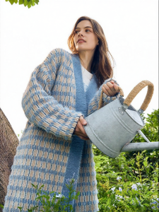 Luxury Warmth Flannel Imitation Mink Fur Womens Sleepwear