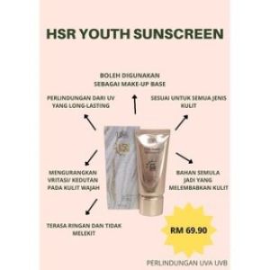 HSR YOUTH SUNSCREEN SPF 50 (50ML)