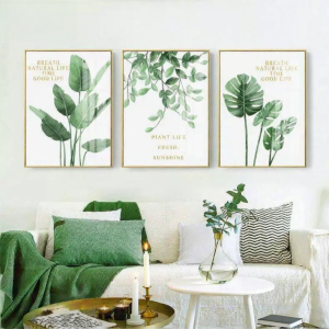 Simple and Fresh Plant Decorative Painting