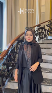 READY TIARA SERIES Jilbab By Journey Scarves Motif JP Promo Terbaru 2025 LIMITED EDITION