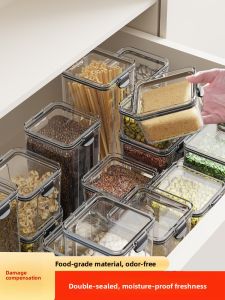 XUANG | Sealed Food Storage Container for Dry Fruits Nuts Grains and Spices