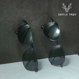 Gentle Fawn Kacamata Sunglasses Polarized Anti Silau Uv 400 Style Pria Bentuk Kotak Metal 5062 8005