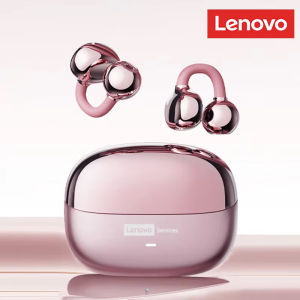 Choice Lenovo LE302 OWS Ear Clip Earphones Wireless Bluetooth 6.0 Headset HD Call Earbuds Low Latency Gaming Headphones New