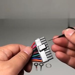 41Pcs Car Terminal Removal Tool Wiring Crimp Connector Pin Extractor Puller Terminal Repair Tools