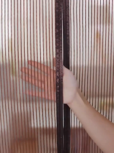 Magnetic Door Screen Simple Anti Mosquito Screen Mesh Door Curtain DIY Door Net Household Magnetic Door Net
