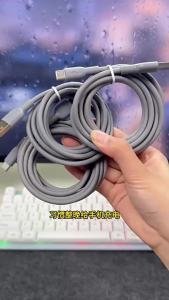 Cáp Sạc Nhanh 60W USB Sang Type C Cho Samsung Xiaomi Huawei - Cáp Truyền Dữ Liệu 3A Cho Điện Thoại Android Với Chất Liệu Silicon Lỏng