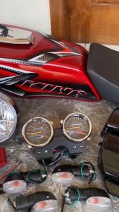 Paket Body Bodi Set RX King RXK New Peredam 2008 Warna Merah