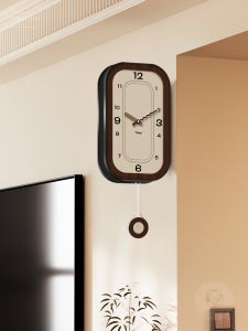 HAOJIUBUJIAN | Antique Style Modern Minimalist Double-faced Wall Clock