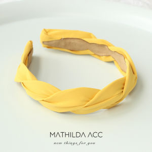 Pure Color S-Shaped Hairband with Simple and Elegant Design Korean Style Hair Accessories for Women