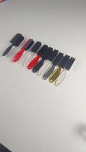 หวีแปรง ผมเรียบ สำหรับเก็บลูกผม ไรผม สีเงิน หวีแปรง สไตล์นางแบบ สายฝอ sleek hair style comb-2730