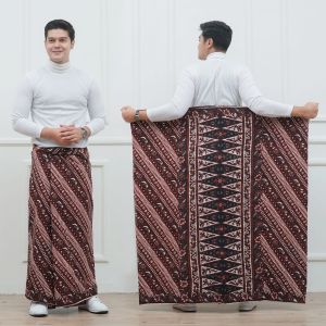 SARUNG BATIK MOTIF PARANG KECIL PRINTING PEKALONGAN SARUNG SANTRI DEWASA MUSLIM PRIA TERBARU LARIS