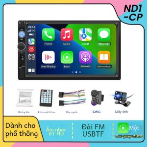 Máy Nghe Nhạc Đa Phương Tiện MP5 Màn Hình Cảm Ứng HD 7 Inch ND1 7810B Hệ Thống Thông Minh Hỗ Trợ Đa Năng Với Camera Lùi Hỗ Trợ Điều Khiển Trên Vô Lăng AUX-In